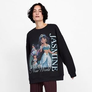 zara princess jasmine sweatshirt